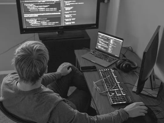 Developer at work